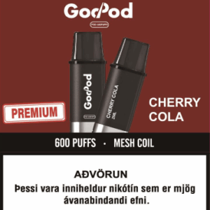 GodPod - Cherry Cola (2X ÁFYLLINGAR)