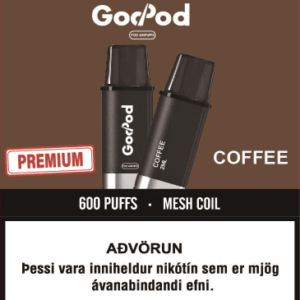 GodPod - Coffee (2X ÁFYLLINGAR)