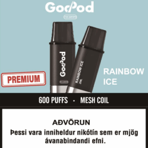 GodPod - Rainbow Ice (2X ÁFYLLINGAR)