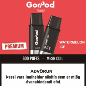 GodPod - Watermelon Ice (2X ÁFYLLINGAR)