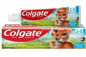 Colgate - Barna tannkrem 50ML - Bubble Fruit x12)