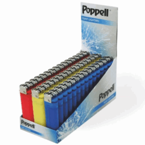 POPPELL LIGHTERS - FLINT (x45)