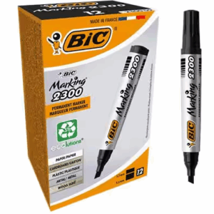 BIC MARKERS 2300 - BLACK (x12)