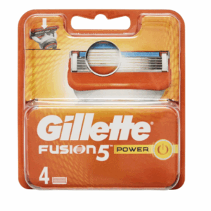 GILLETTE FUSION5 POWER BLADES 4's