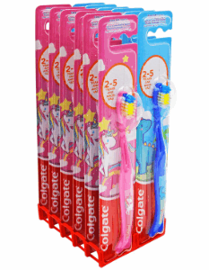 Colgate - Krakka tannburstar 2-5 years (x12)