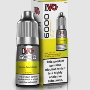 IVG 6000 10ml - Lemon Peach Crush 20mg - Karton(10stk)