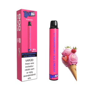 DjaMMa - Strawberry Ice Cream - KARTON (10STK)